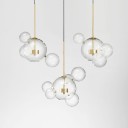 Giopato & Coombes - Bolle Circular Chandelier 24 Bubbles